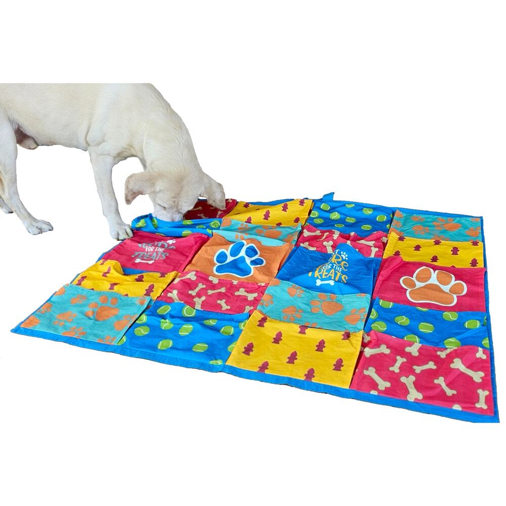 The Busy Blanket Snuffle Mat for Dogs of All Sizes & Breeds - Dog Snuffle Mat